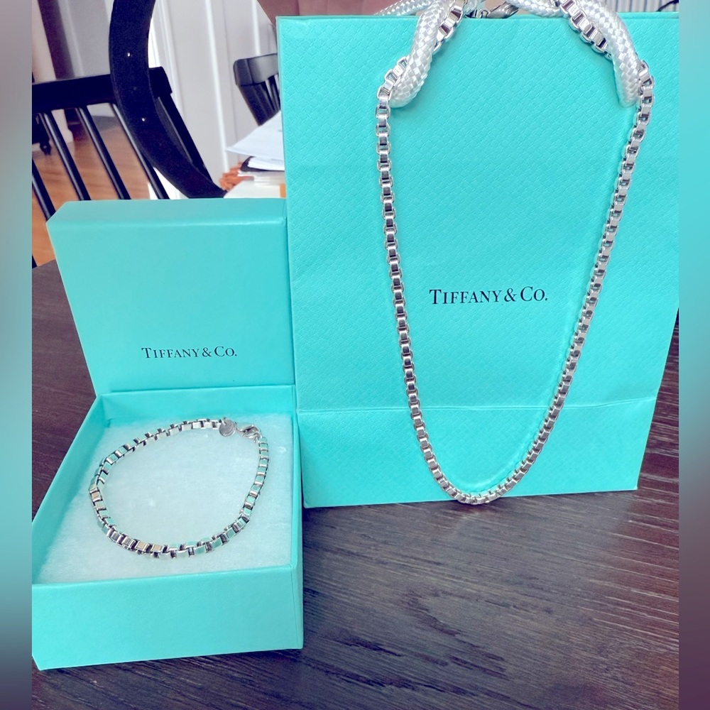 Tiffany & Co. Venetian Set necklace and bracelet